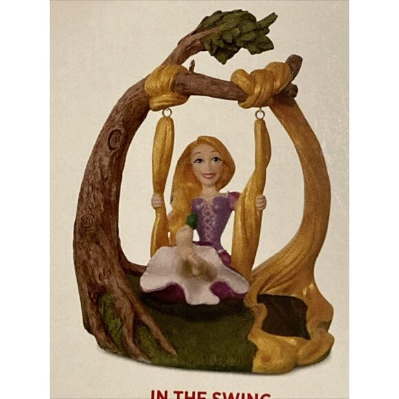 Hallmark Other - 2017 Hallmark Keepsake Ornament In The Swing Disney Tangled ~SOLAR MOTION New